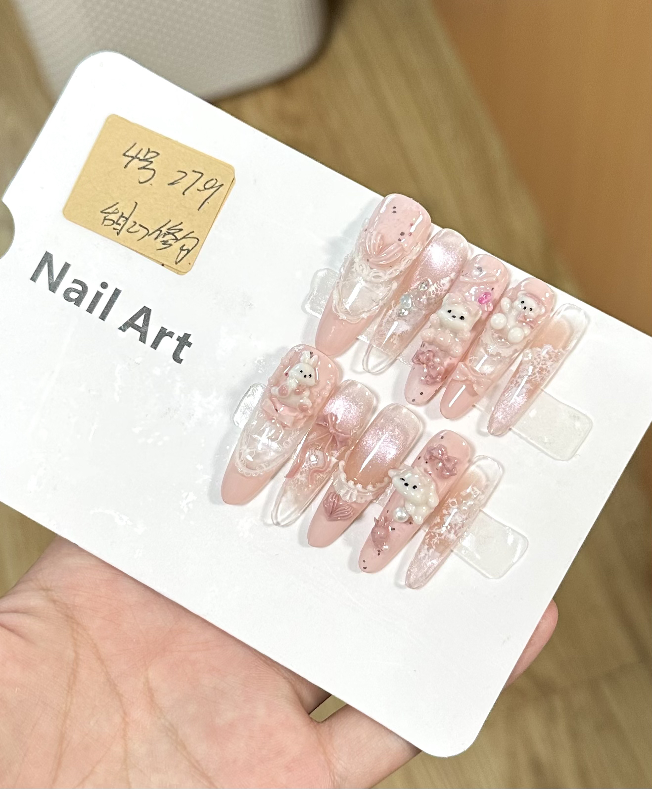 5TTnail-原创 甜心修勾穿戴甲