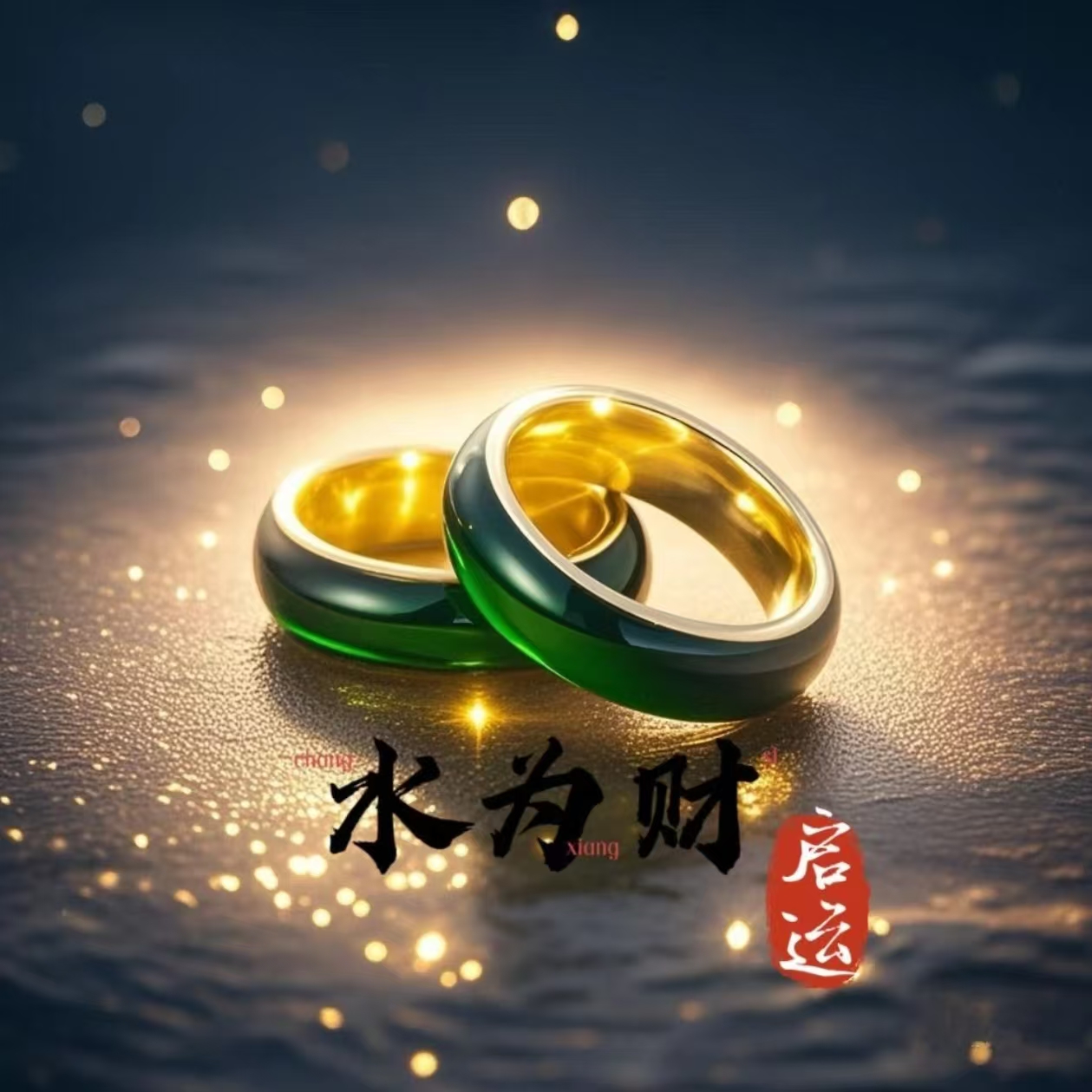  【大洋南奢】流转启运戒指-送精致礼盒