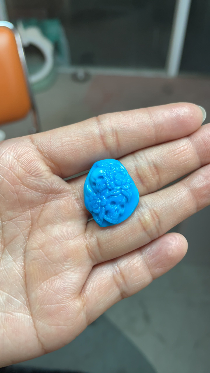 秒杀绿松石暴力蓝万骷