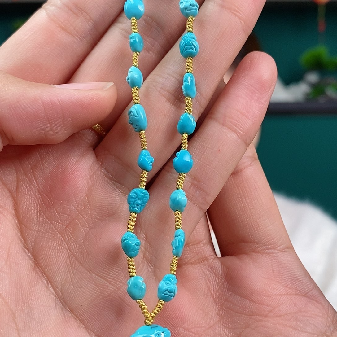 绿松石珠宝奇石未镶嵌