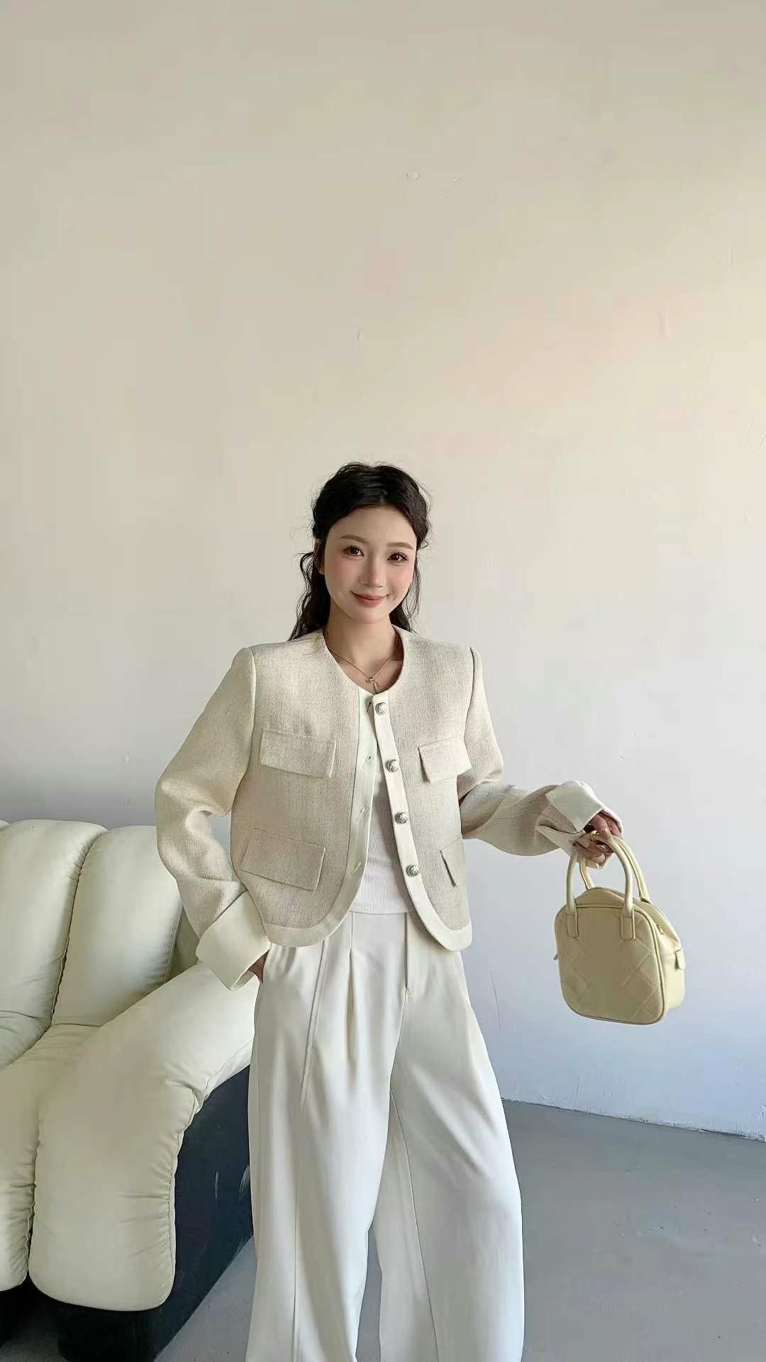 2025春款小香风外套