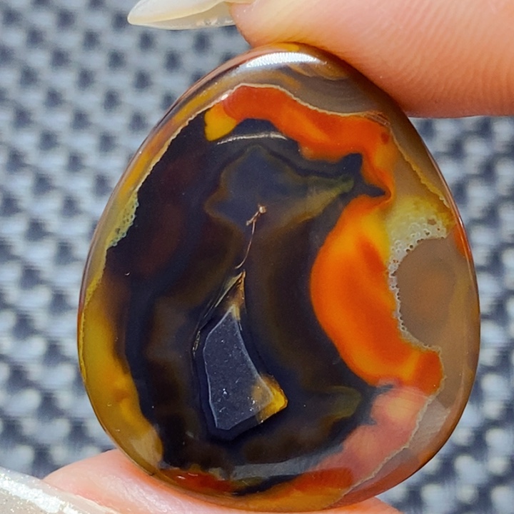 玛瑙/玉髓颈饰未镶嵌石*友