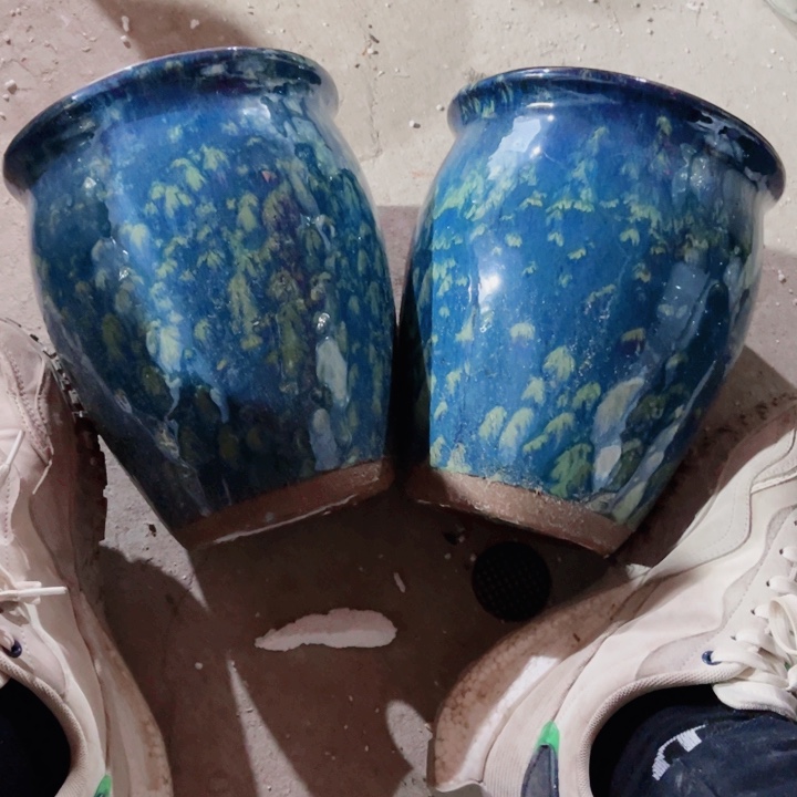 紫砂口径18高度22两只