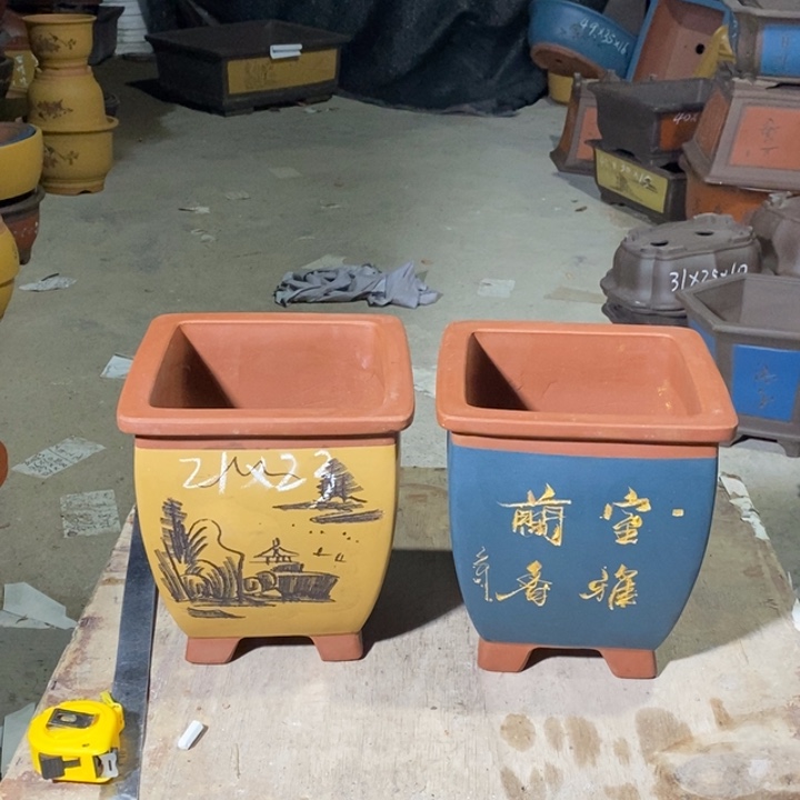 紫砂花盆紫砂紫砂