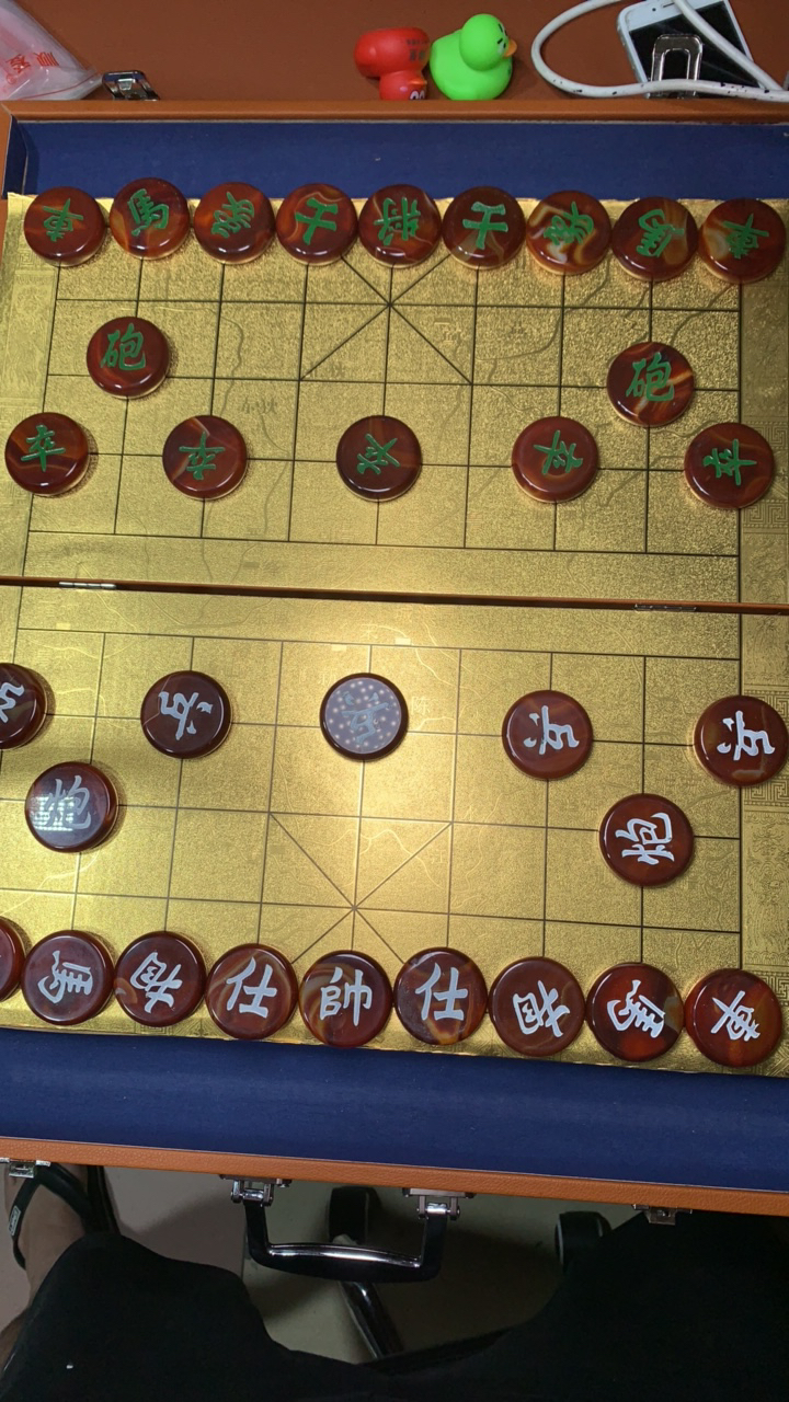 战国红 象棋一套