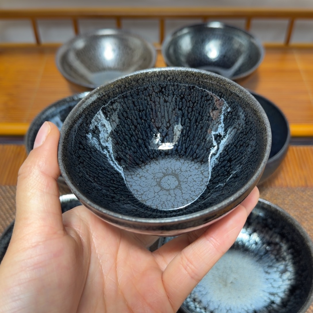 茶盏建盏手工制作主人杯茶杯的