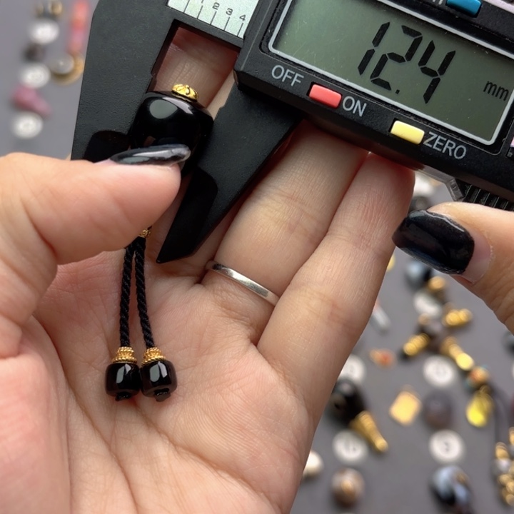 玛瑙/玉髓未镶嵌文玩配饰适配6-10mm的串