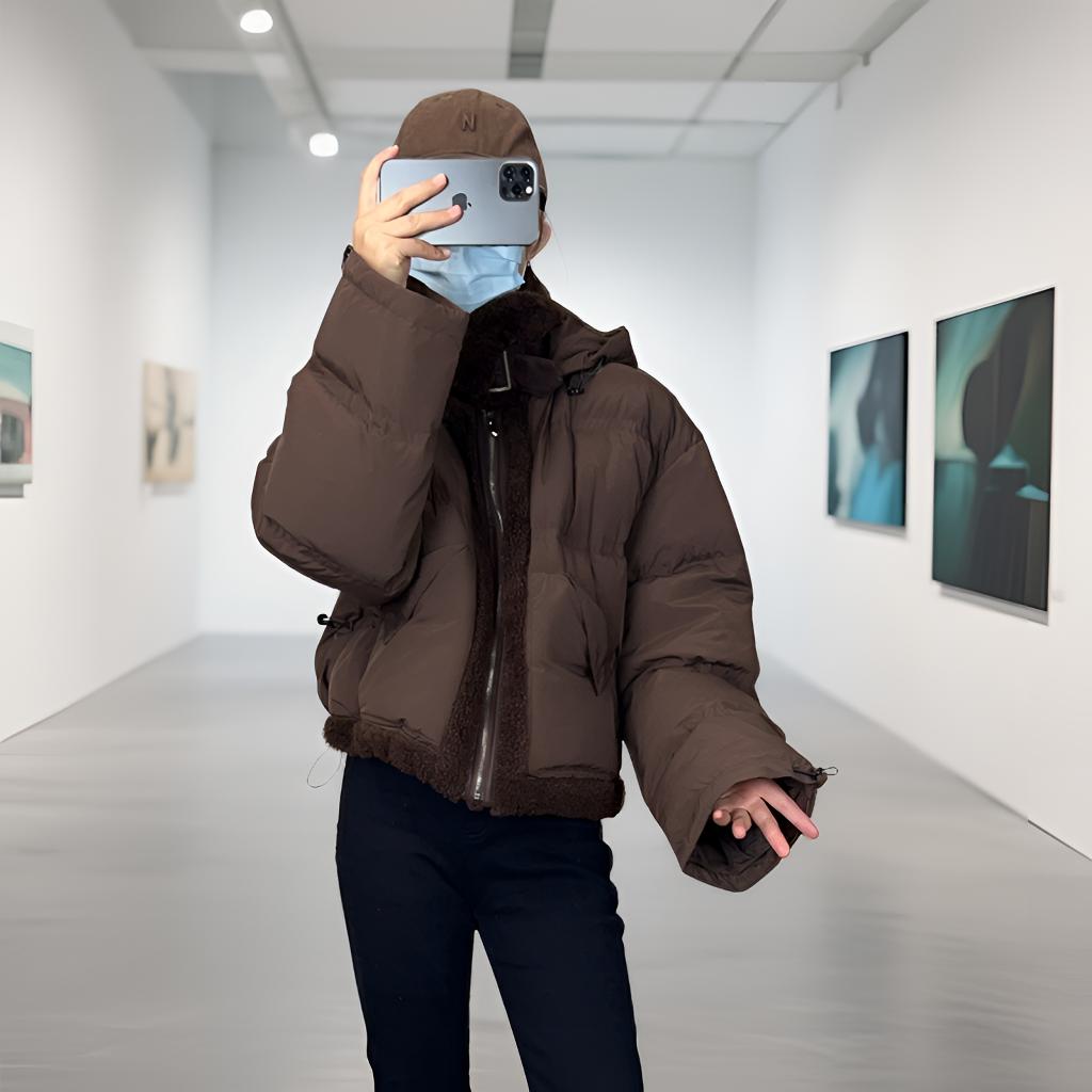 次仁卓嘎服装柜台༽新款高品质时尚百搭加厚短款外套➖04