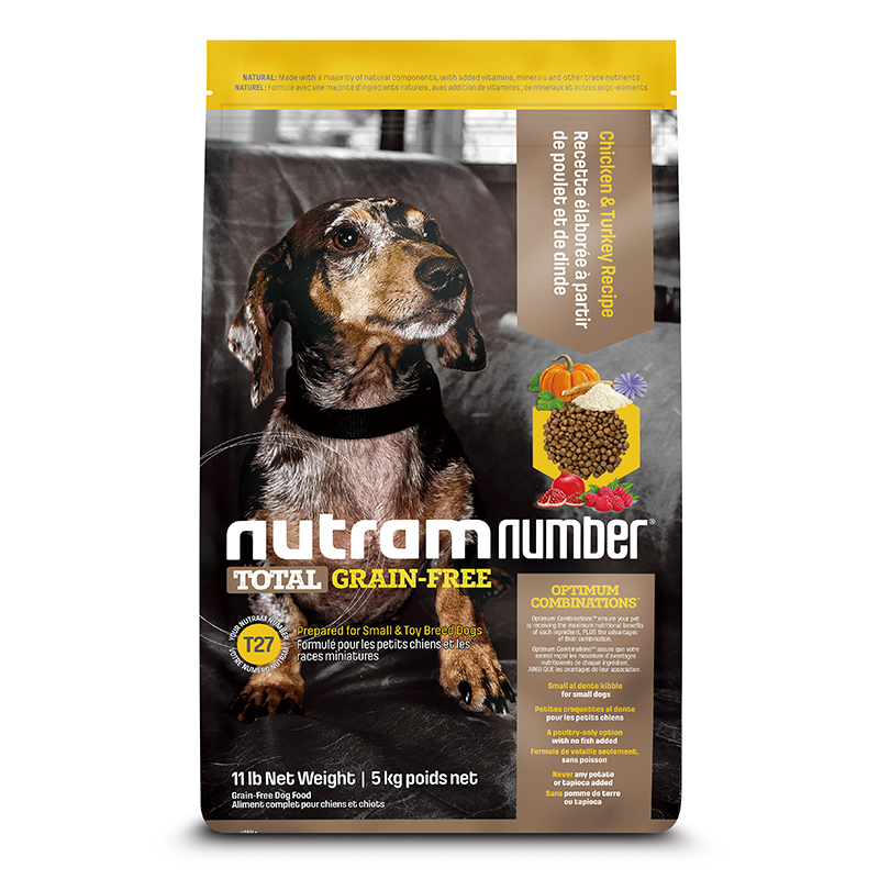 纽顿 美国进口T27全价小型犬犬粮鸡肉&火鸡肉配方5kg