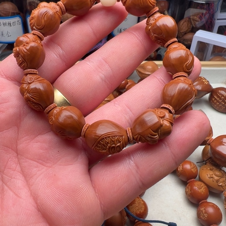 手串/手链橄榄核1.4财神