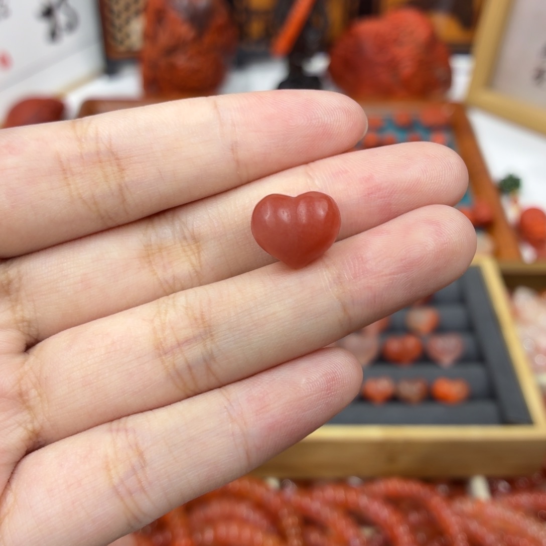 南红玛瑙未镶嵌配饰南红屁桃