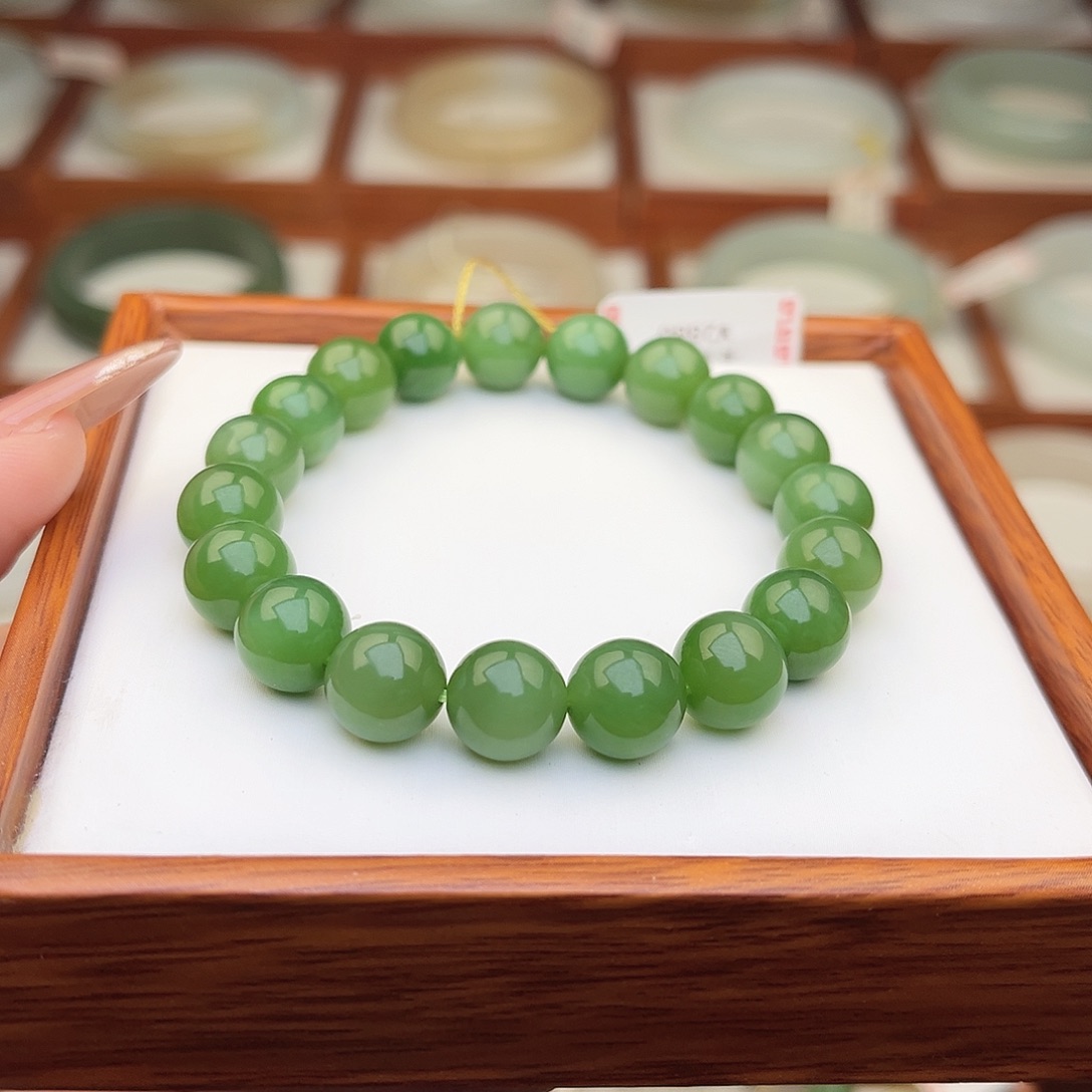 和田玉未镶嵌手串10mm