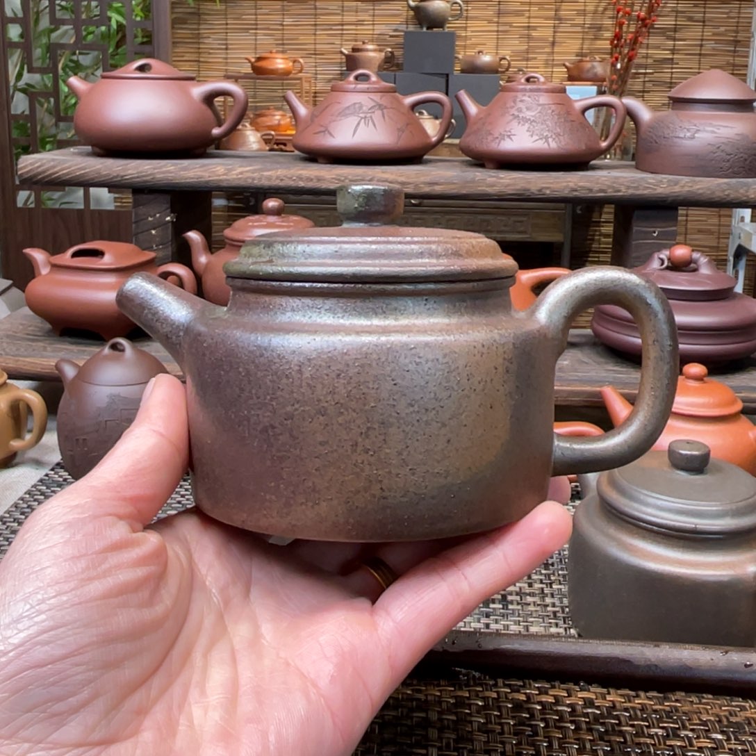 紫砂茶壶宜兴原矿紫砂手工制250全