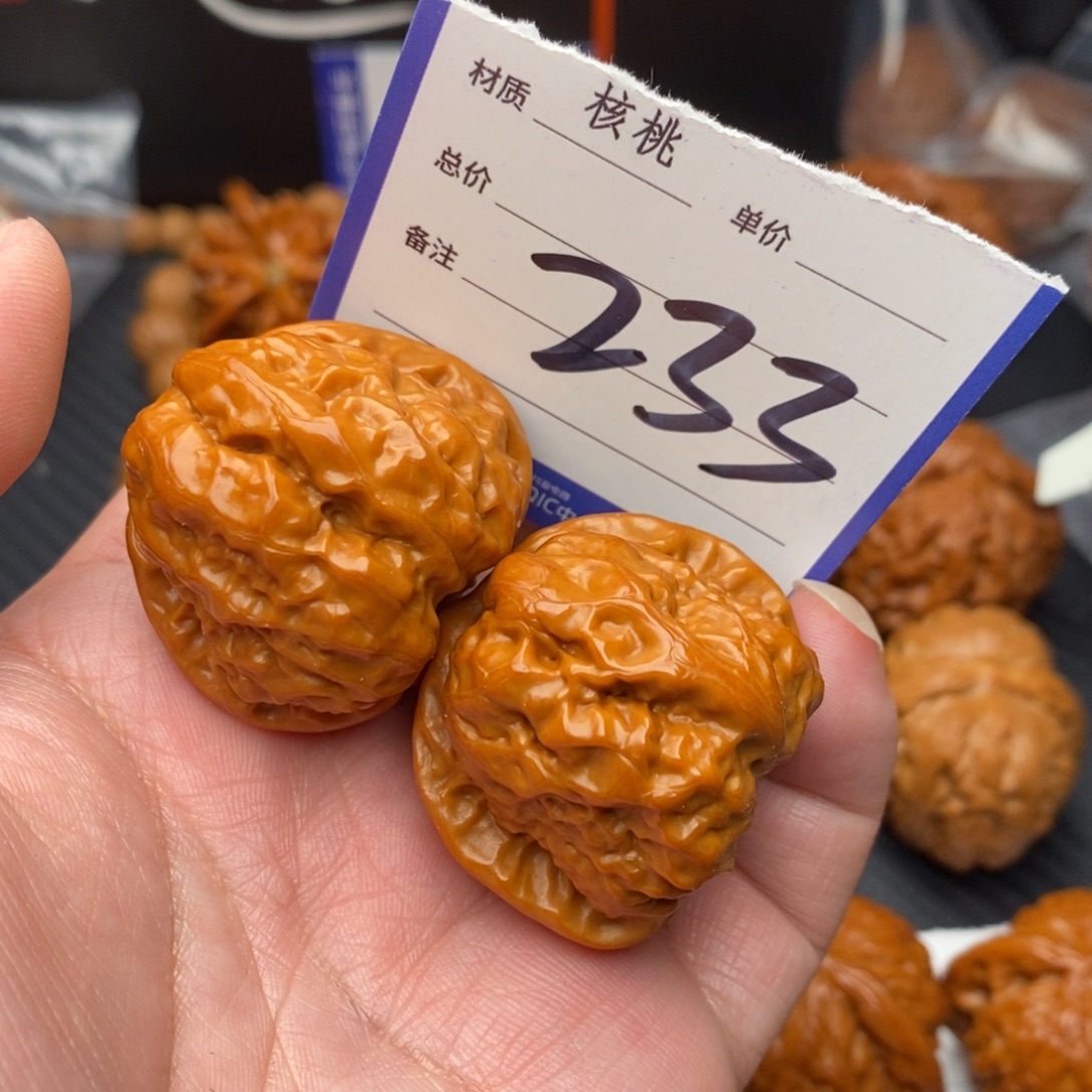 湫***书桃核把件蛤蟆37mo