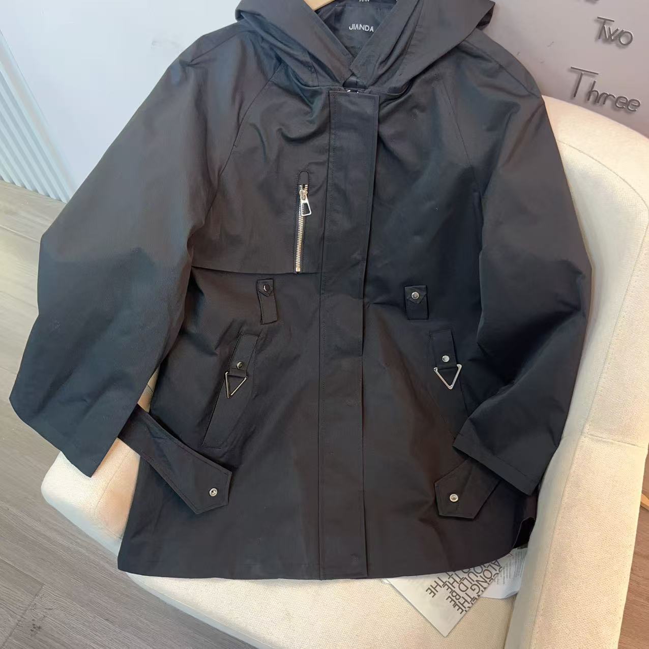 1720 风衣女春秋新款宽松显瘦秋装上衣时尚洋气外套