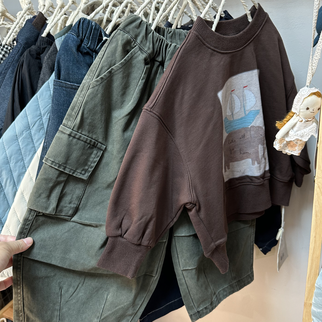 儿童日韩系小众衣服