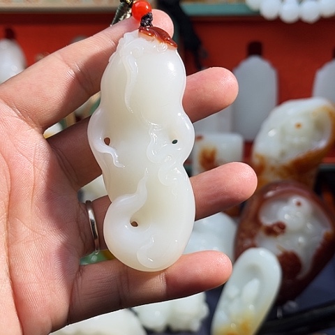 和田玉把件未镶嵌