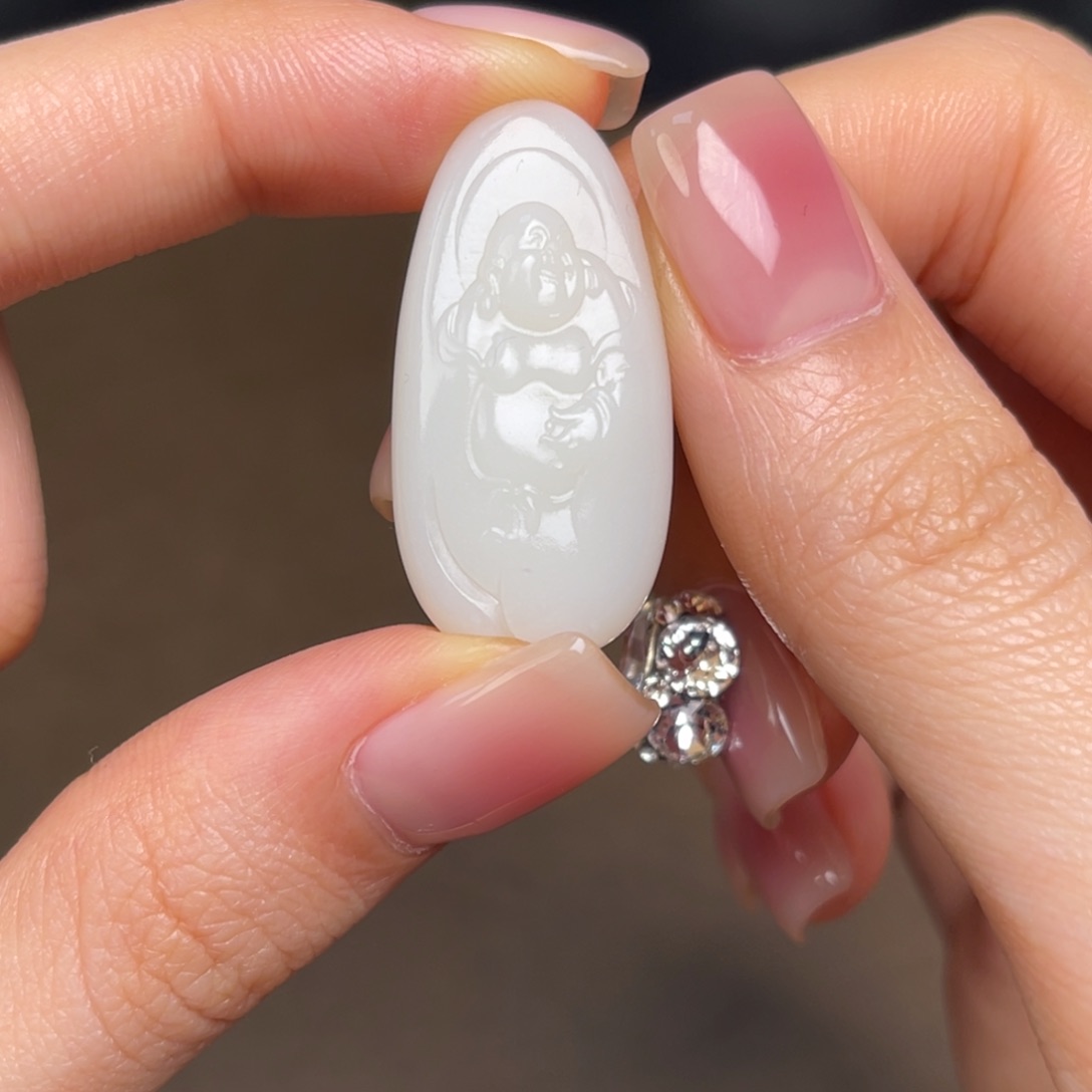 和田玉颈饰未镶嵌965