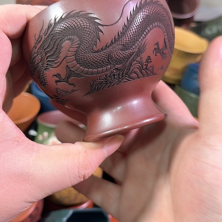茶杯紫砂全手工紫砂主人杯