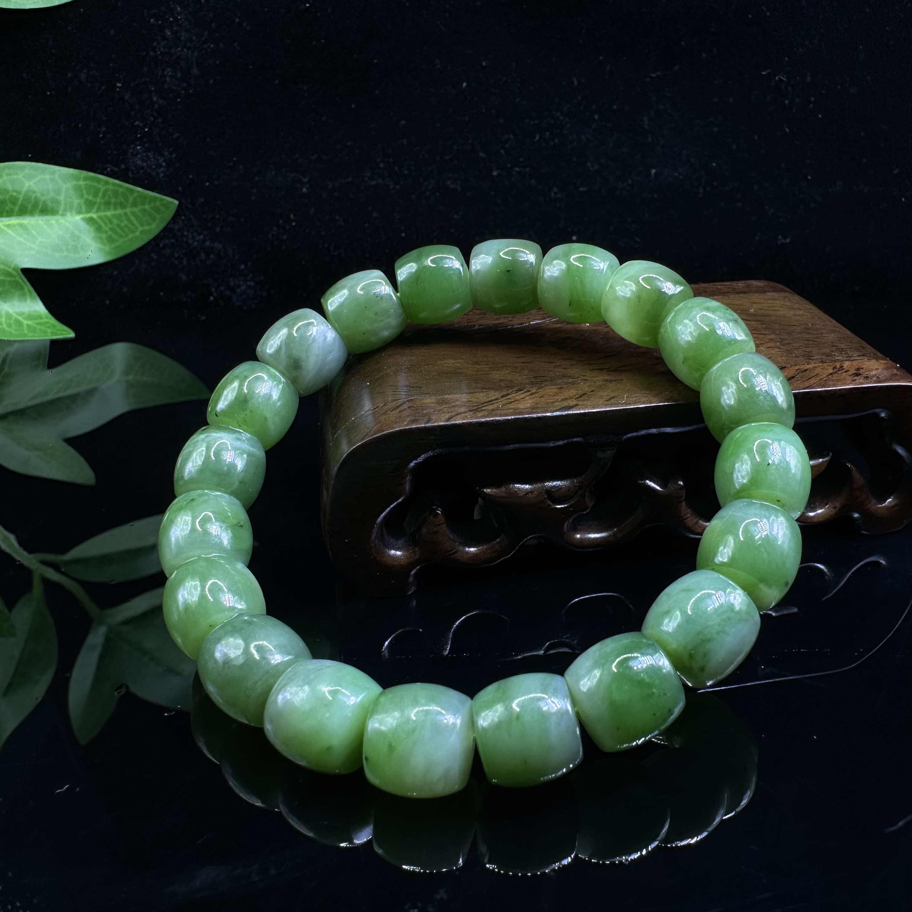 A1333和田玉手串GS7046058