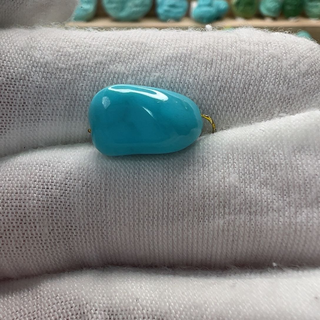 未镶嵌绿松石随形8.5mm