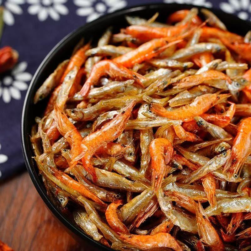 淡水无盐小鱼小虾混合装小河鲜干货特产