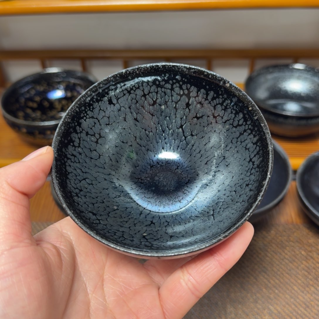 茶盏五*建盏手工制作主人杯茶杯