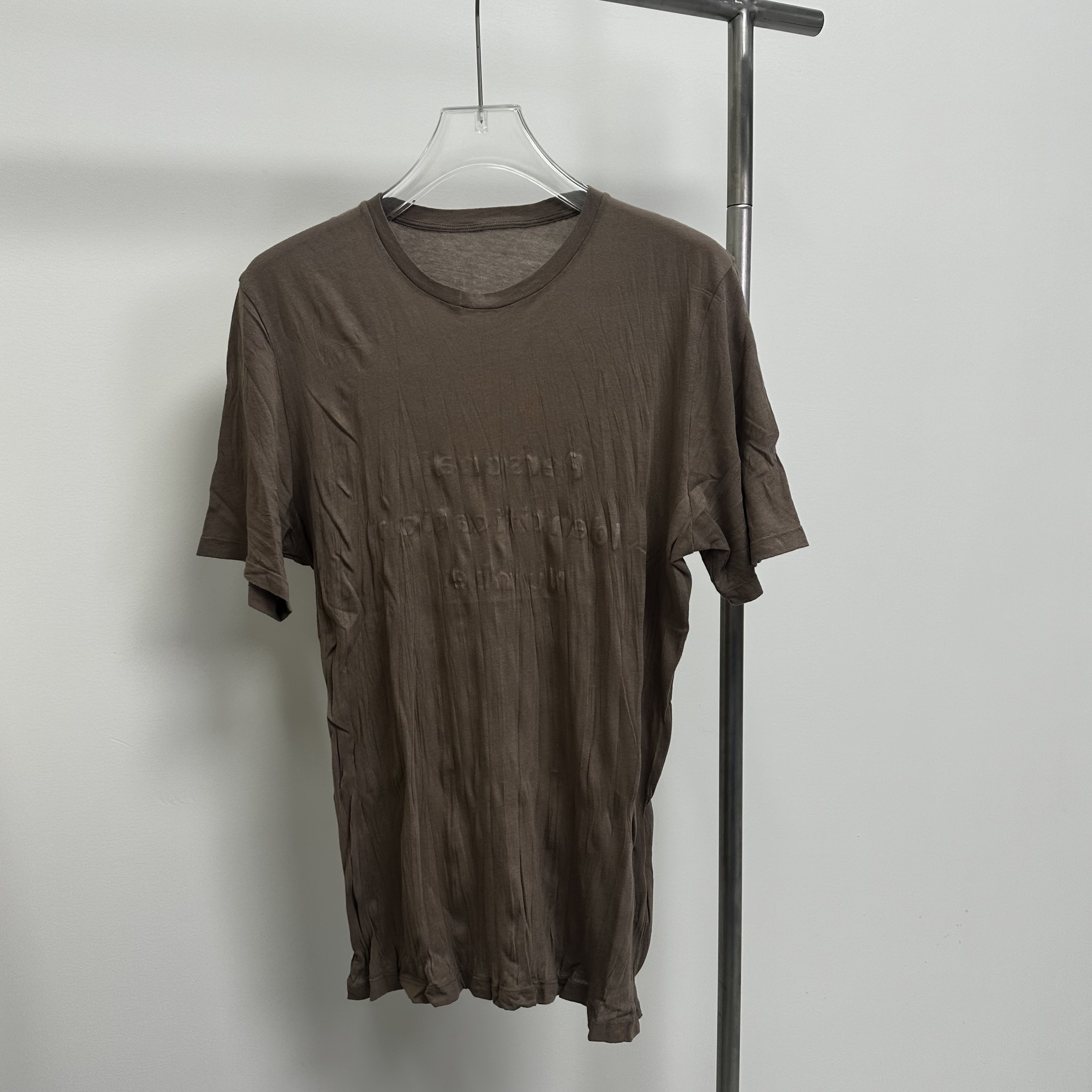 RIRV时髦-“小果汁儿”扎洗印字短袖T