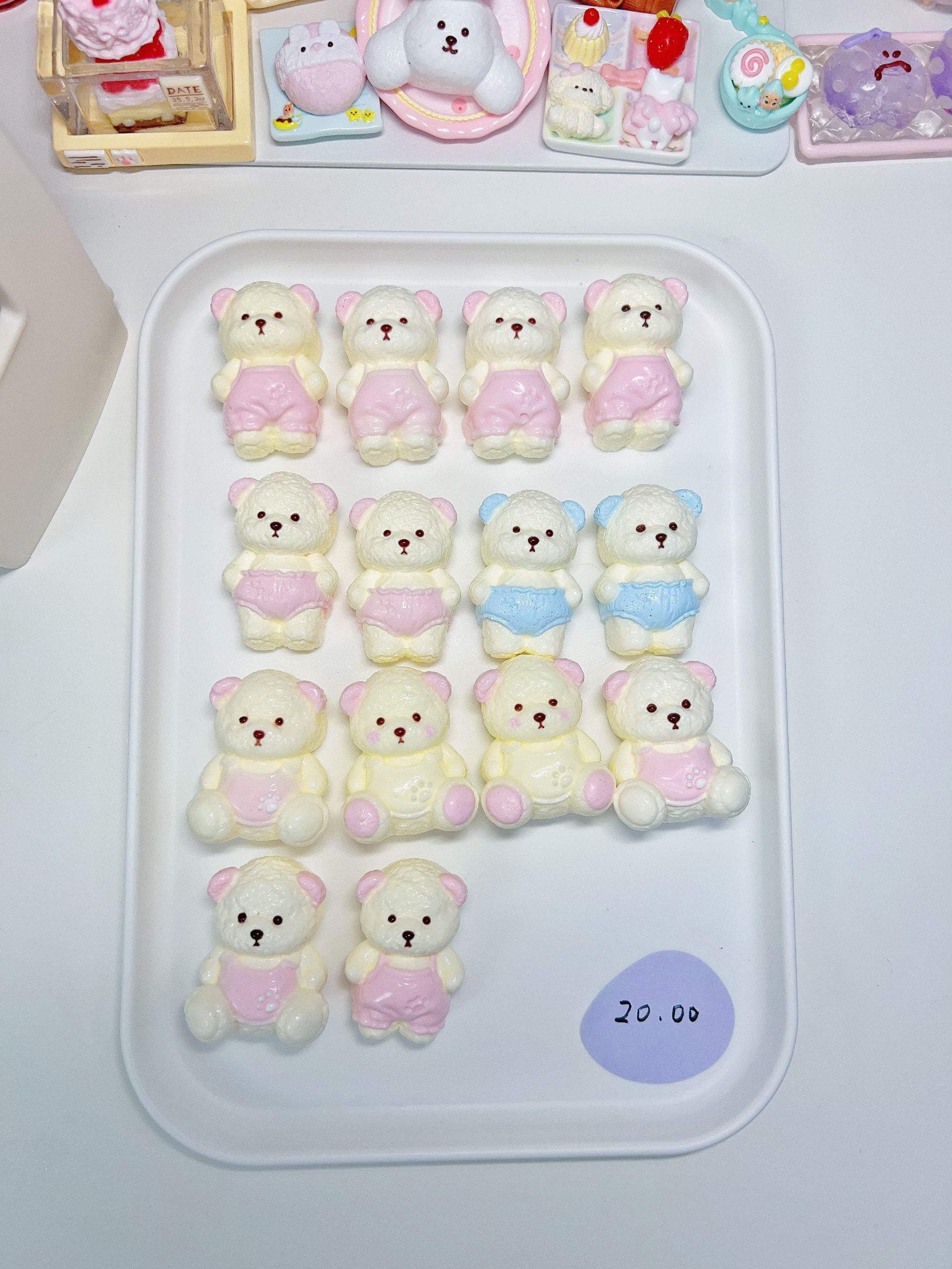 【排单定金】手工食品级硅胶捏捏（一次放3个号）