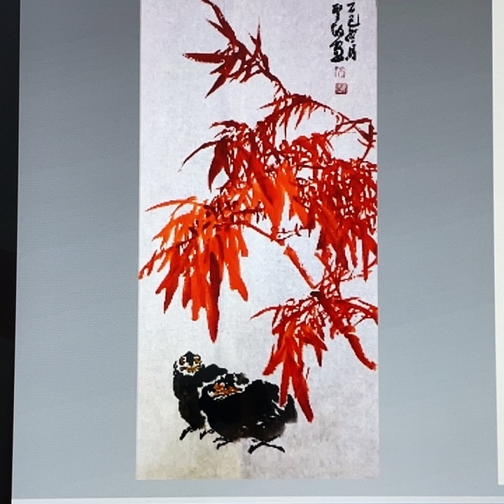 国画张圣敏先生纯手绘作品