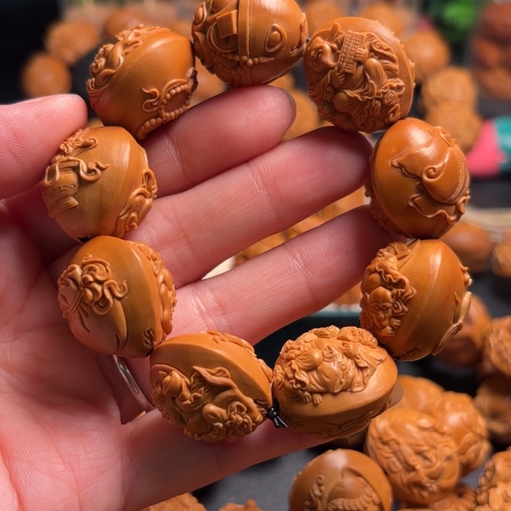 橄榄核手串/手链胖*海手串