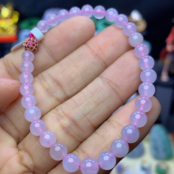 翡翠手链未镶嵌翡翠 6.1 