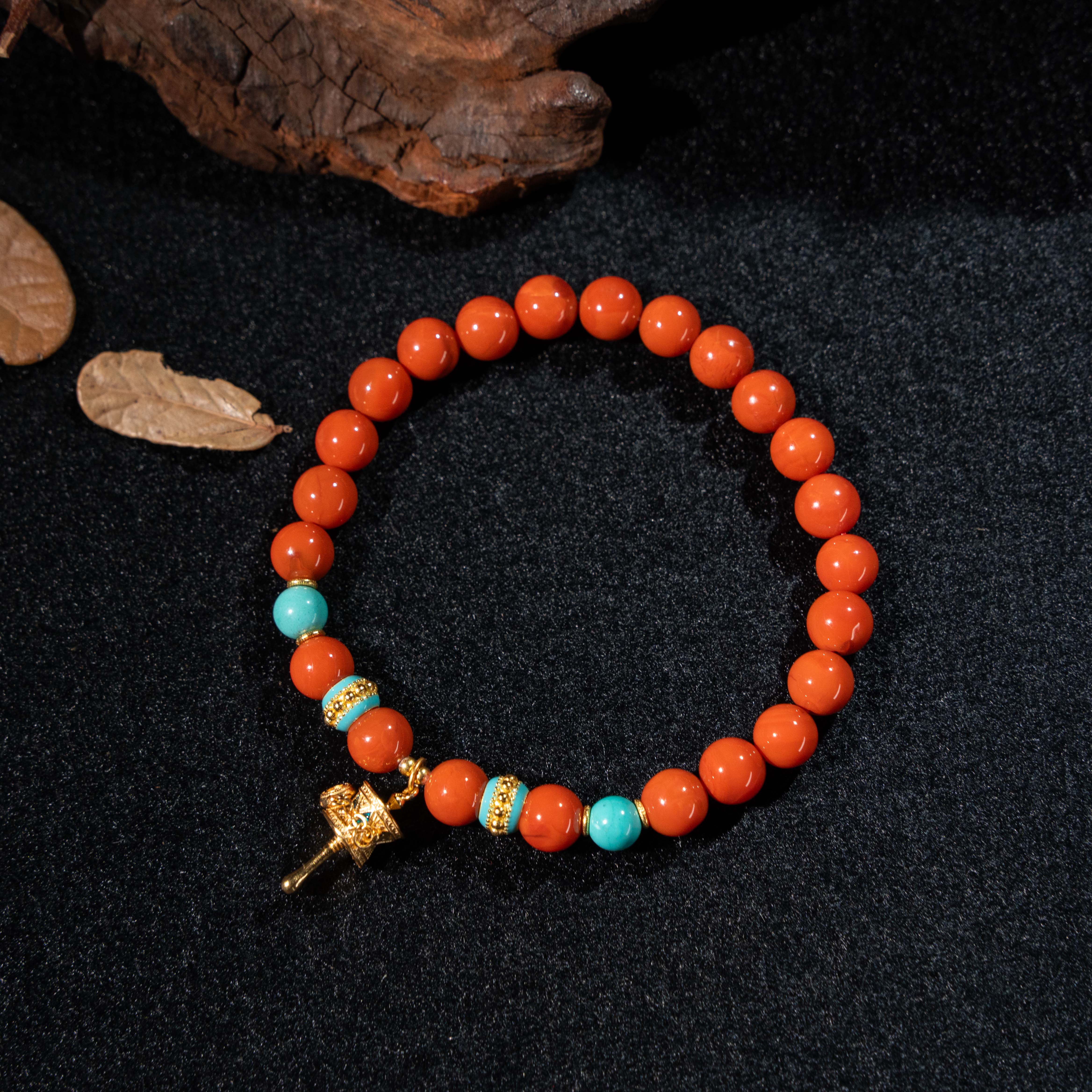 南红DIY7mm手串809650399【多样性发一】