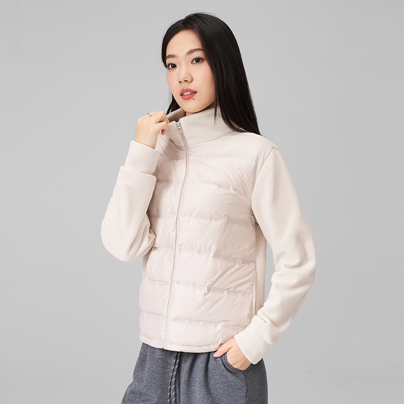 运动外套羽绒服女款爆款2025新款显瘦轻薄白鸭绒保暖秋冬款7442