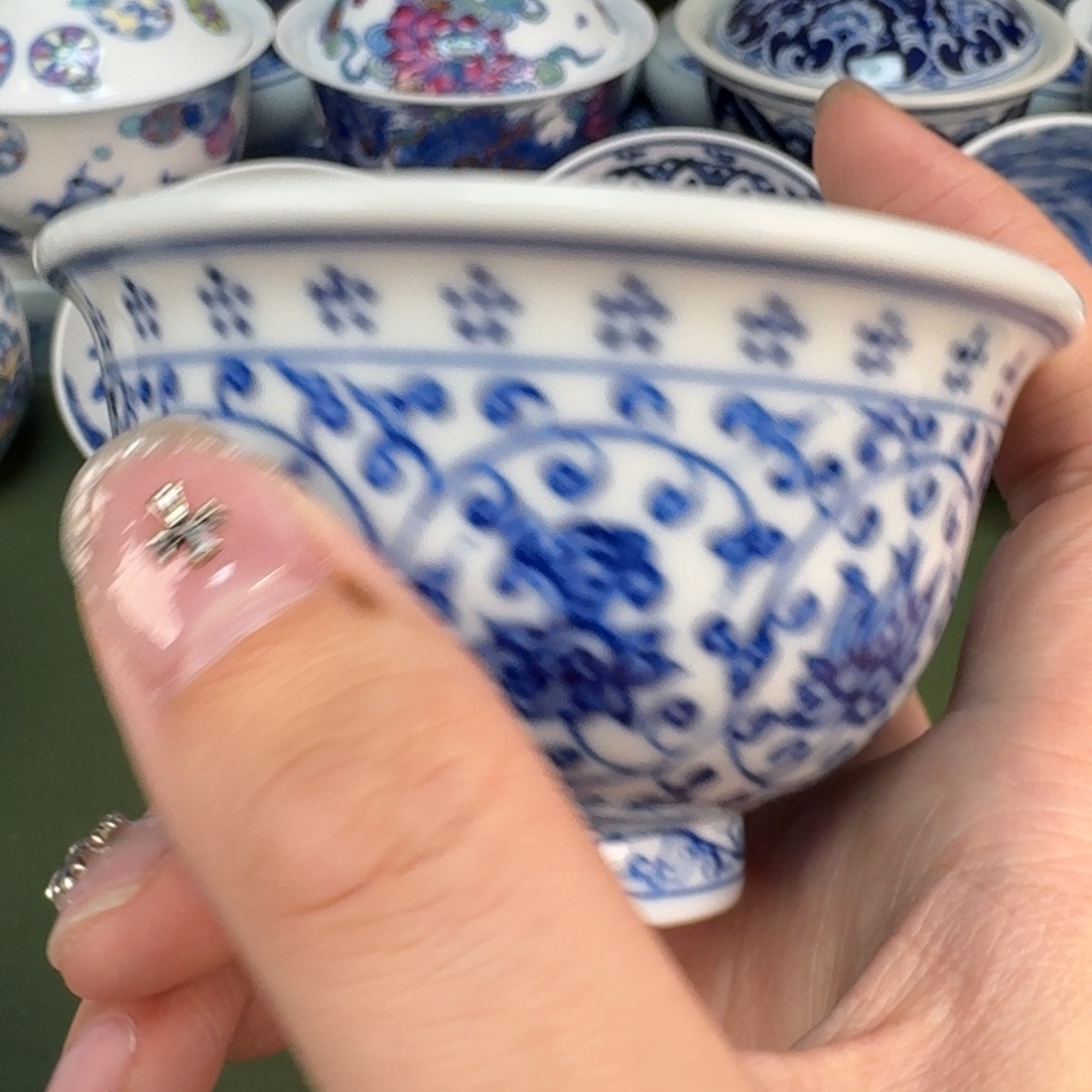 杯大帅纯手工手绘茶具370