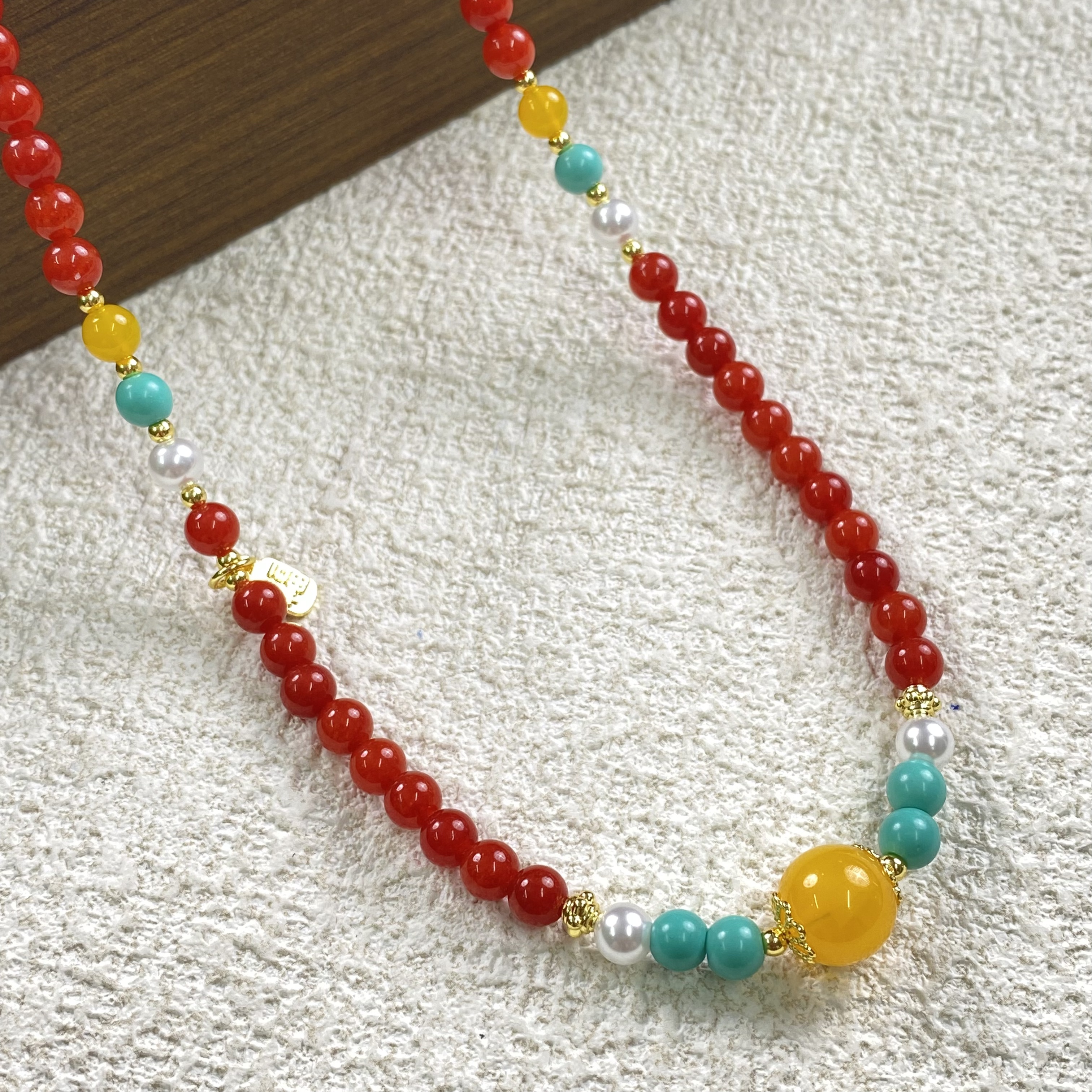 YHKINGS1463设计师款6m南红玛瑙项链简约多样性发其一不带礼盒