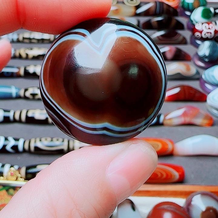 玛瑙/玉髓合金珠宝半成品