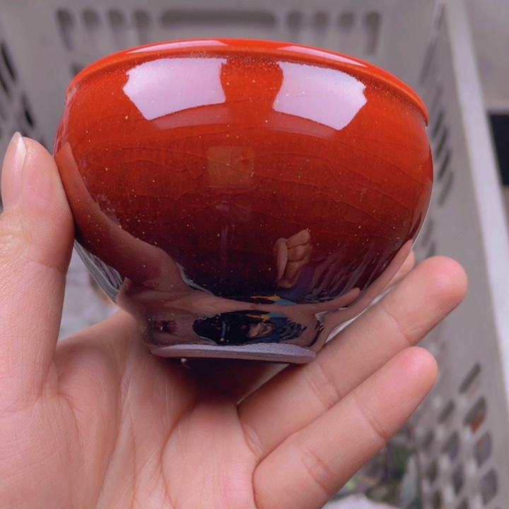 茶盏建窑建盏主人杯微瑕