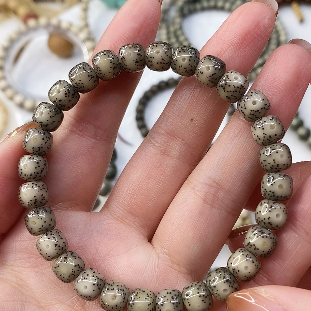 星月菩提手串卡8黑冰糖02号