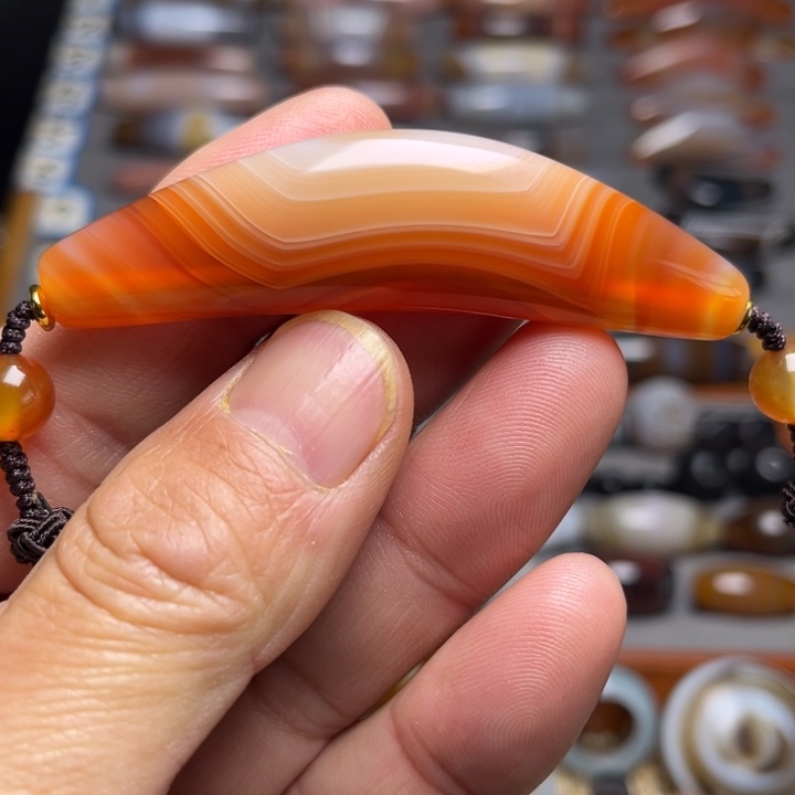 玛瑙/玉髓吊坠(不含链)未镶嵌