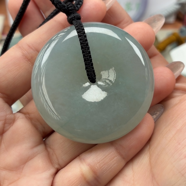 翡翠未镶嵌颈饰天然翡翠a货