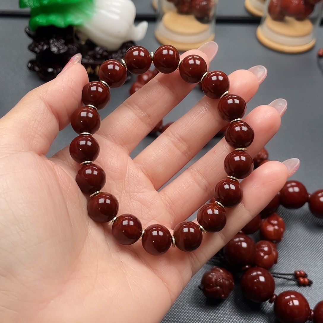 不***样橄榄核手串光珠手串