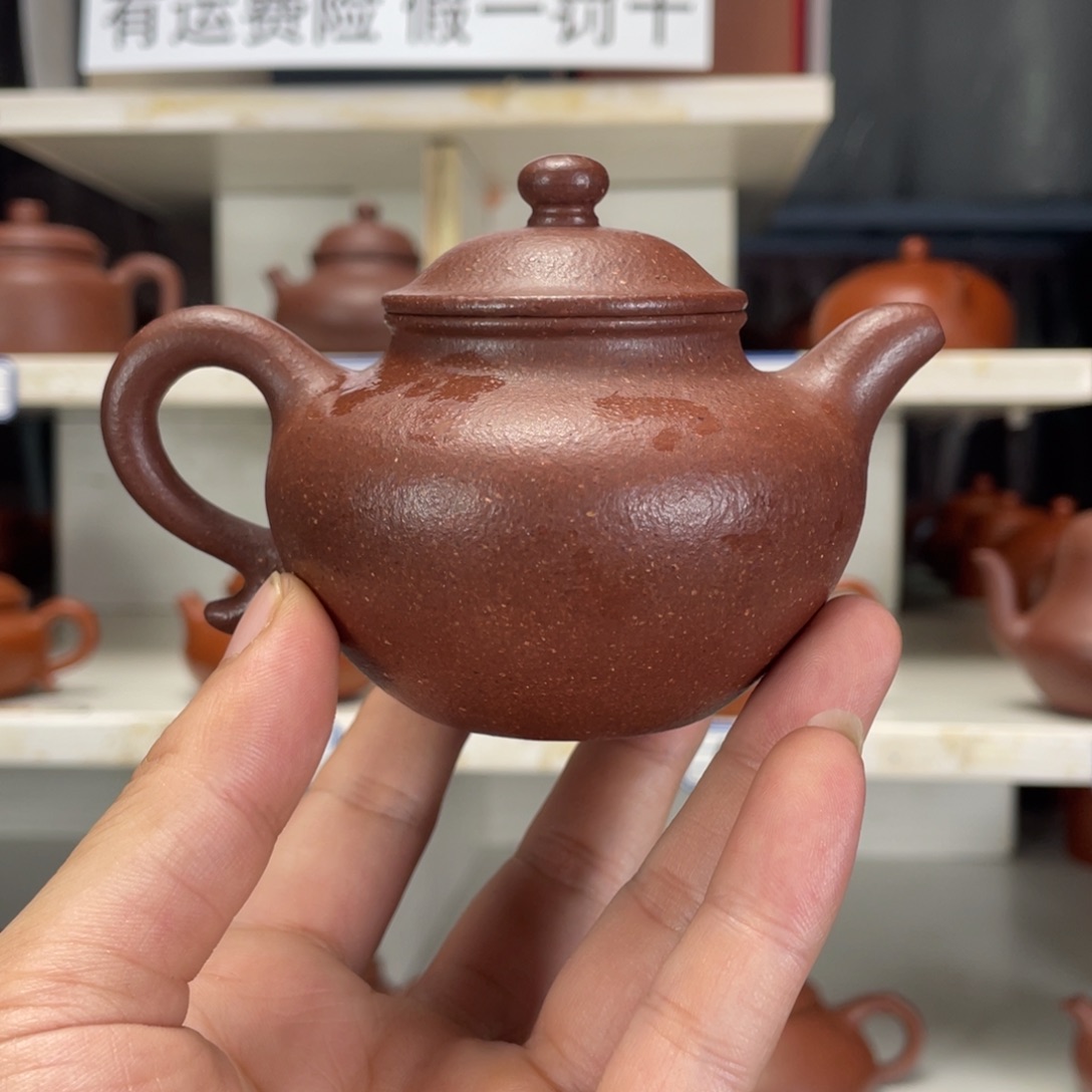茶壶紫砂8****紫泥全手工150毫升