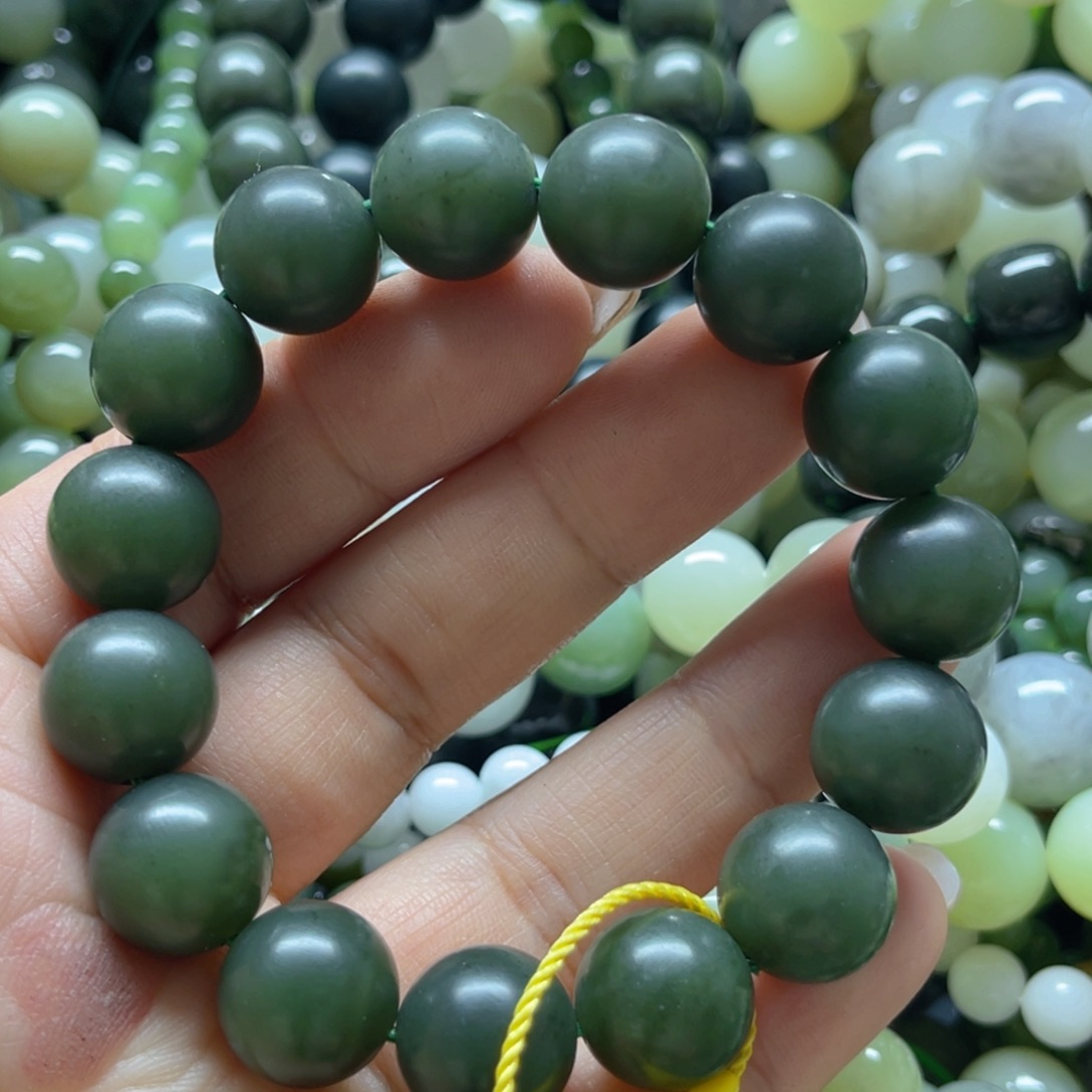 和田玉手链未镶嵌