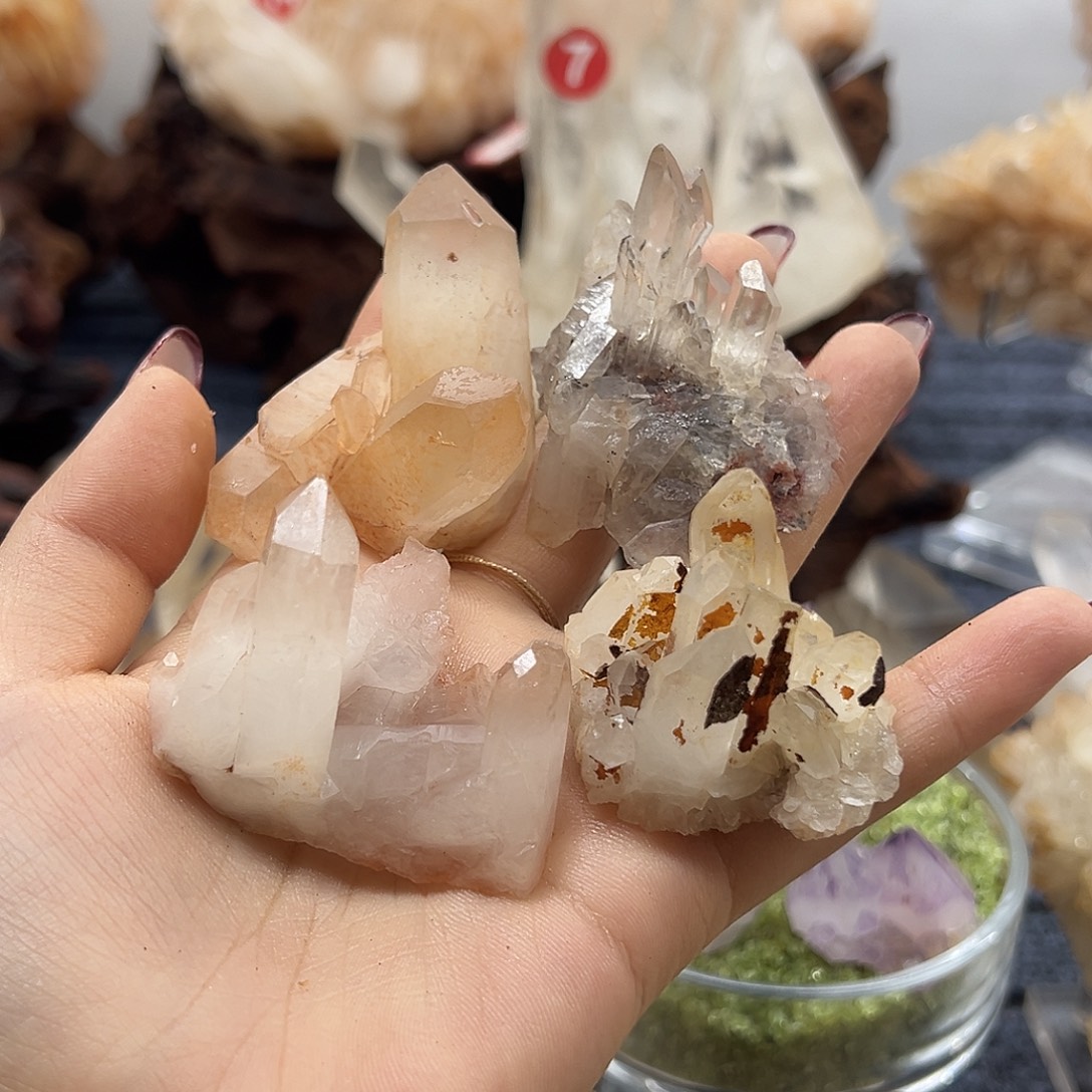 ****珠宝半成品水晶银S925镶嵌