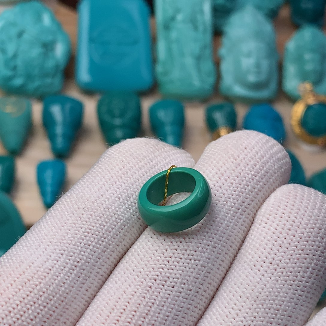 绿松石珠宝奇石未镶嵌A****G