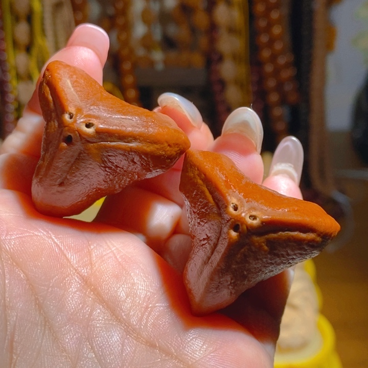 野生三花大橄榄核3445