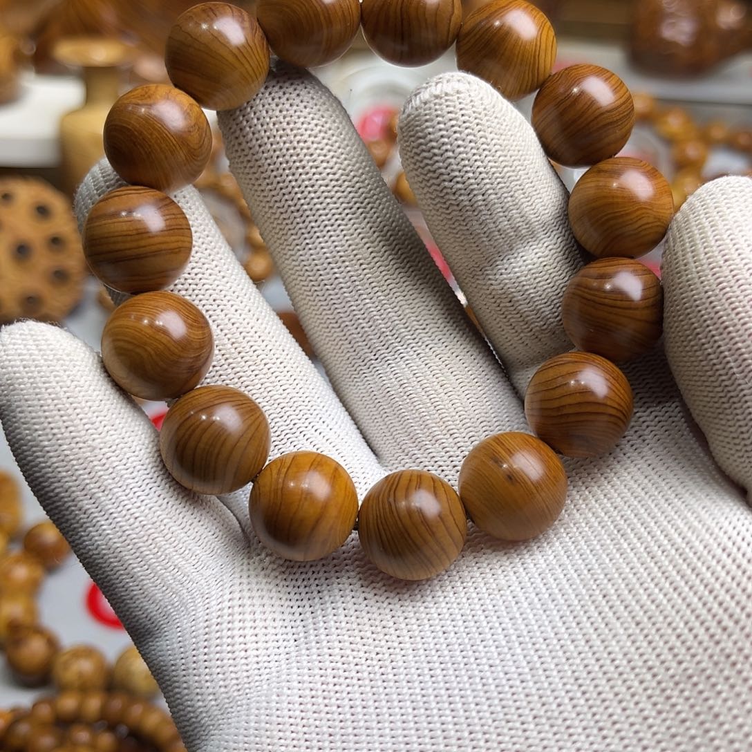 韩***师柏木（崖柏）太行崖柏黑油串