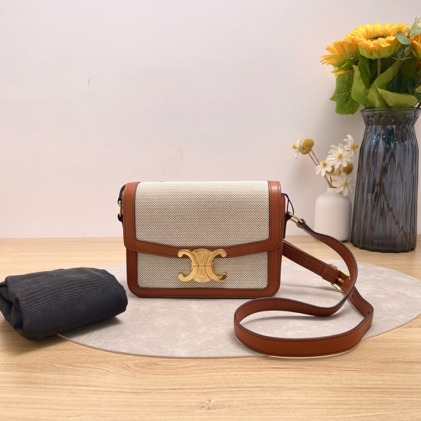 95新 Celine/思琳 【九筒奢品】 凯旋门单肩包/3178