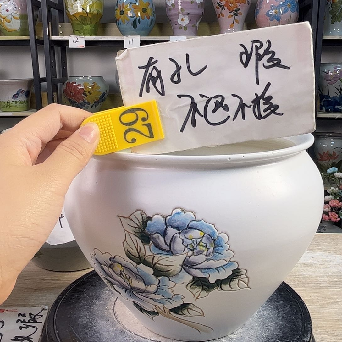罐1tc景德镇陶瓷花盆